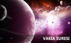 Vakıa Suresi Türkçe Meali