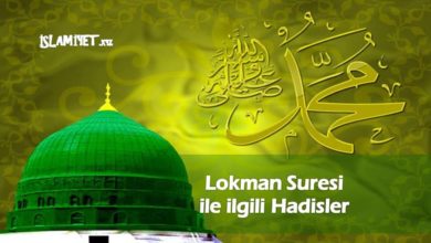 Lokman Suresi ile ilgili Hadisler