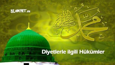 Diyetlerle ilgili Hükümler