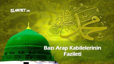 Bazı Arap Kabilelerinin Fazileti